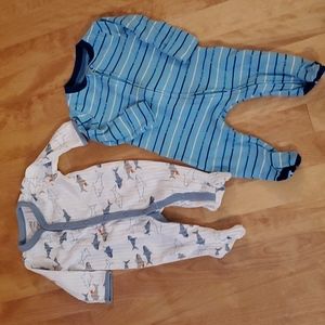 Shark & Nike pajamas size 0-3M